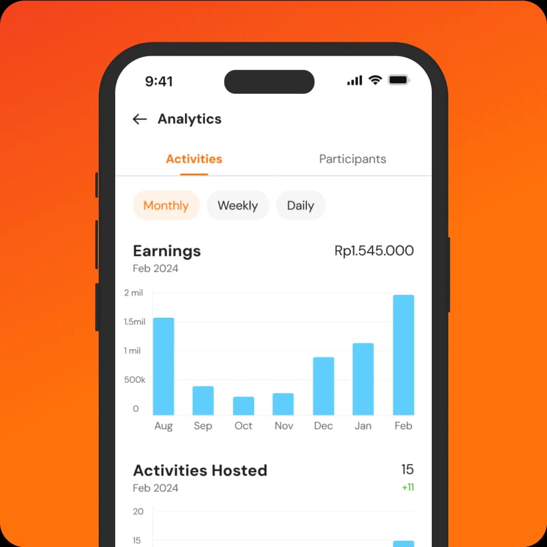 Illustration for Analytics feature